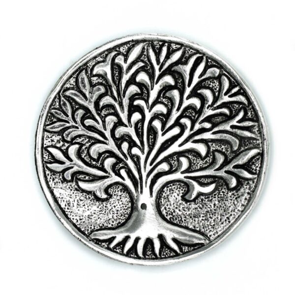 Polerowana Aluminiowa Podstawka – Drzewo Życia 10 cm