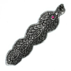 Polerowana Aluminiowa Podstawka – Długi Budda 20 cm