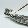 Polerowana Aluminiowa Podstawka – Długi Słoń 20 cm - obrazek 3