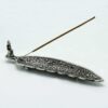Polerowana Aluminiowa Podstawka – Długi Budda 23 cm - obrazek 2