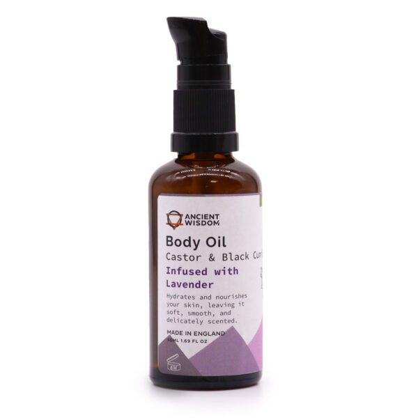 Organiczny Olejek do Ciała 50ml – Lawenda