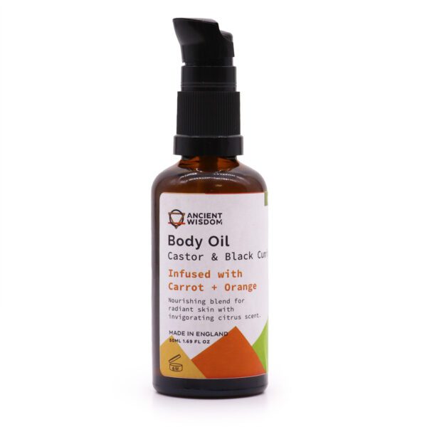 Organiczny Olejek do Ciała 50ml – Marchew i Pomarańcza