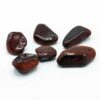 Zestaw 6 Tygrysich Oczu z Afryki – Czerwone – Rozmiar 8 – 30mm