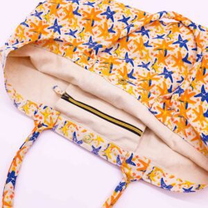 Duża Kolorowa Torba – Abstrakcyjna Rozgwiazda