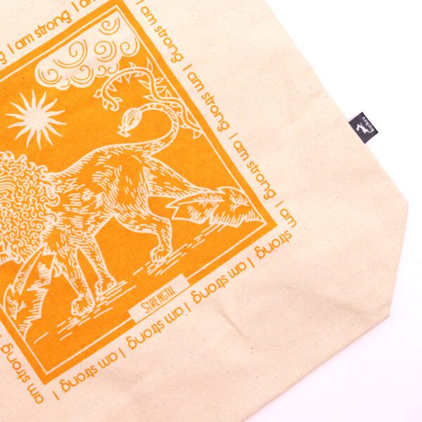 Torba Hop Hare - Jestem Silna - Bawełna 10oz - obrazek 2
