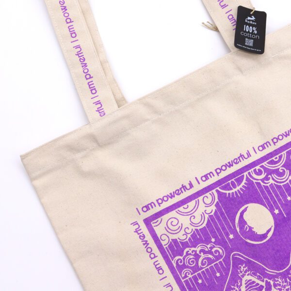 Torba Hop Hare - Jestem Potężna - Bawełna 10oz - obrazek 3