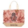 Naturalna Torba - Terakotowy Stonewash - Hamsa - Ochrona