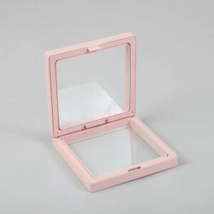 Duża ramka 3D do ekspozycji 11x11 cm – Różowa