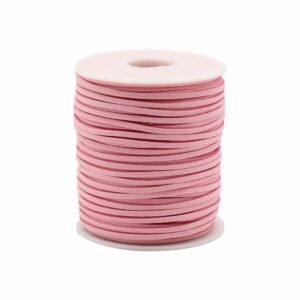Szpula sznurka do wisiorków 2,5 mm x 45 m – Różowy A064