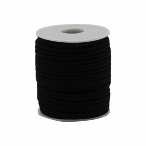 Szpula sznurka do wisiorków 2,5 mm x 45 m – Czarny A001