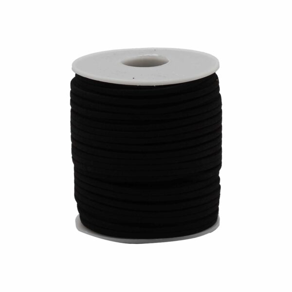 Szpula sznurka do wisiorków 2,5 mm x 45 m – Czarny A001