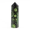 Czarny Obsydian – Szpic – Mystic Story – Zieleń Lasu  (60-70 gm 9cm) - obrazek 2