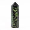 Czarny Obsydian – Szpic – Mystic Story – Zieleń Lasu  (60-70 gm 9cm) - obrazek 4