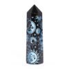 Czarny Obsydian – Szpic – Mystic Story – Błękit Nieba  (60-70 gm 9cm) - obrazek 2