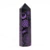 Czarny Obsydian – Szpic – Mystic Story – Głęboki Fiolet  (60-70 gm 9cm) - obrazek 5