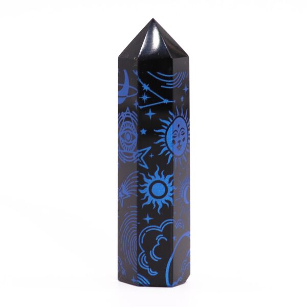 Czarny Obsydian – Szpic – Mystic Story – Nocny Granat  (60-70 gm 9cm) - obrazek 6