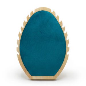 Bardzo duży stojak na naszyjniki w kształcie owalu – 32x21 cm