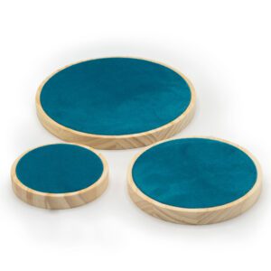 Zestaw trzech okrągłych stojaków – (10 cm, 15 cm, 20 cm)