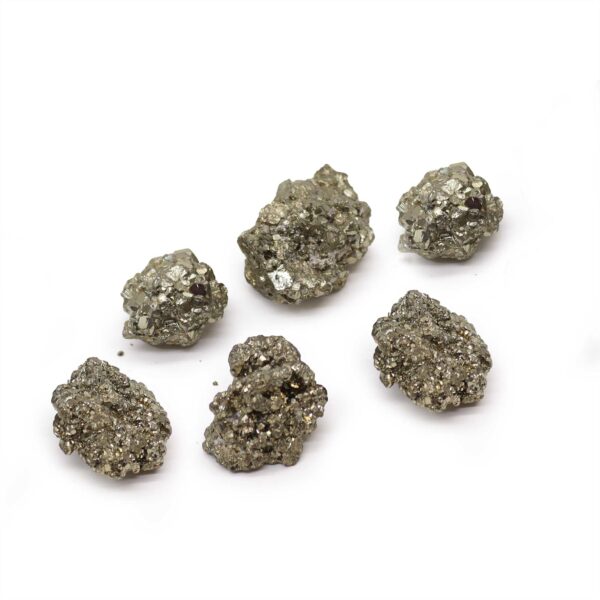 Piryt Peruwiański I Klasa – Rozmiar Średni (200g, ok. 6 szt. 35-50 mm)