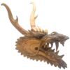 Rzeźba Smoczej Głowy w Naturalnych Rozmiarach – 30 cm - obrazek 3