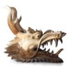 Rzeźba Smoczej Głowy w Naturalnych Rozmiarach – 30 cm