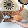 Rzeźba Smoczej Głowy w Naturalnych Rozmiarach – 30 cm - obrazek 2