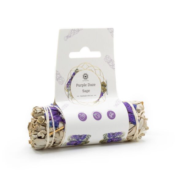 Pęk do okadzania – Szałwia Purpurowych Snów 10 cm