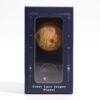 Planeta z Jaspisu Crazy Lace na Podstawce z Soli Złocistej – 40 mm - obrazek 3