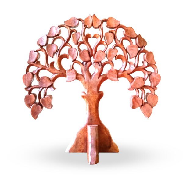 Okrągły Dekoracyjny Panel Drewniany – Om – 40 cm