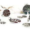 Wisiorek Srebrny Drzewo Życia 30 mm – Abalone - obrazek 5