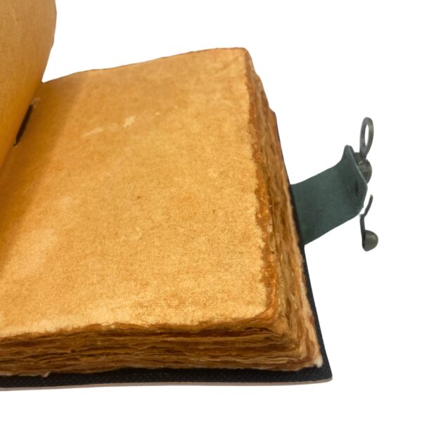 Skórzany Notes "Budda Siedem Czakr" z Deklowanym Brzegiem 7x5" - obrazek 4