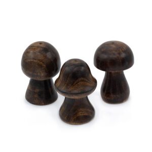 Zestaw 3 Mini Kadzidełek Grzybków (8 cm, 7 cm, 6,5 cm)