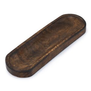 Duża Taca na Kadzidła 30x10 cm – Klasyczne Mango