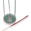 Podstawka Dekoracyjna Buddha Zielona 10 cm - obrazek 3