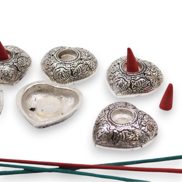 Mała Podstawka na Kadzidła – Serce 6×5,5×1,5 cm