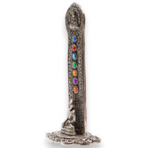 Podstawka na Kadzidła – Wieża Buddha 7 Czakr 16x6x7 cm