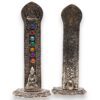 Podstawka na Kadzidła – Wieża Buddha 7 Czakr 16x6x7 cm - obrazek 3