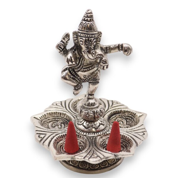 Podstawka na Kadzidła – Tańczący Ganesha 14x10 cm - obrazek 2