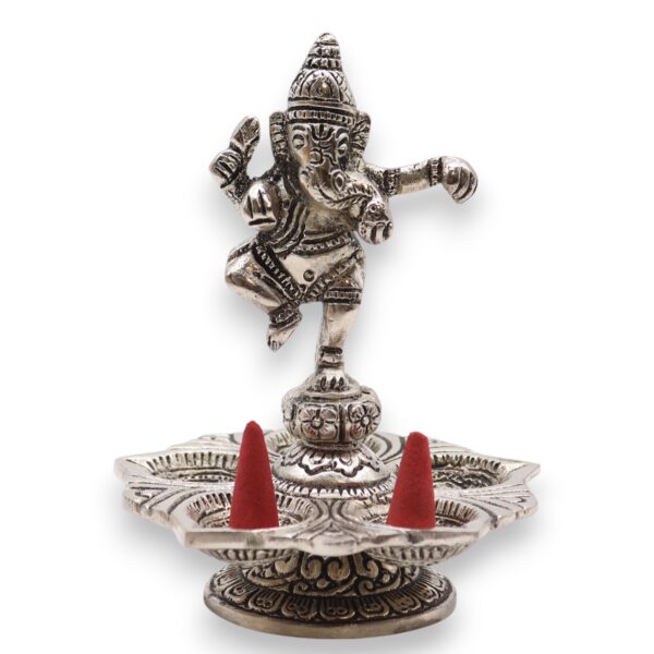 Podstawka na Kadzidła – Tańczący Ganesha 14x10 cm - obrazek 4