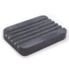 Mydelniczka z Szarego Kamienia Mydlanego 12x8,5cm – Głębokie Rowki