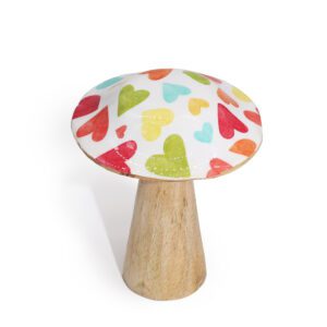 Mały Grzybek – 10 cm – Pastelowe Serca