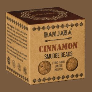 Koraliki Banjara Smudge – Cynamon