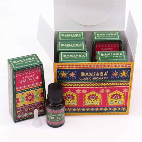Banjara Indian Olej Zapachowy 10ml - Arruda Rue - obrazek 2
