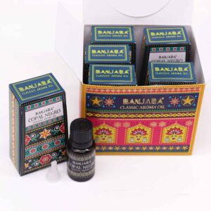 Banjara Indian Olej Zapachowy 10ml – Czarny Kopal