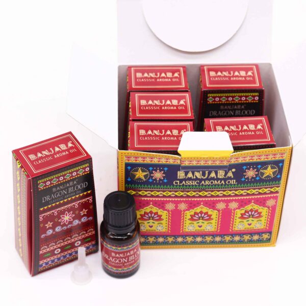 Banjara Indian Olej Zapachowy 10ml - Smocza Krew - obrazek 2
