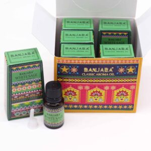 Banjara Indian Olej Zapachowy 10ml – Biała Szałwia