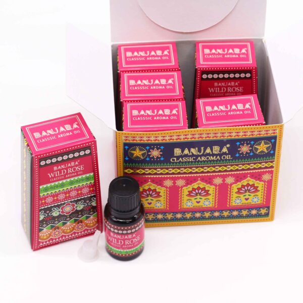 Banjara Indian Olej Zapachowy 10ml – Dzika Róża