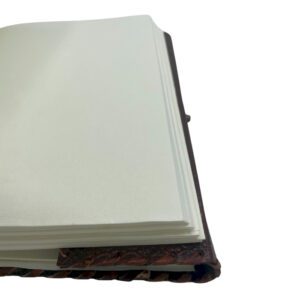 Duża Księga Cieni – Ciemny Brąz – 200 Stron z Deklowanym Brzegiem – 25x18x3 cm