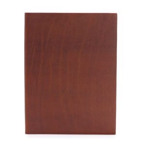 Duży Ciemnobrązowy Dziennik - 100 Liniowanych Stron - 20x15 cm