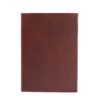 Średni Ciemnobrązowy Dziennik - 100 Liniowanych Stron - 18x13 cm
